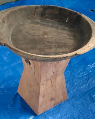 Piedistallo + piatto tribale