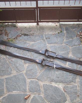 Sci d'epoca anni '30 in legno antichi vintage top