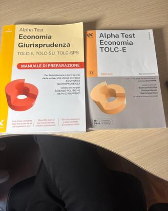 Libro di economia Tolc-E