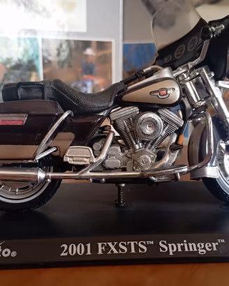 Harley Davidson, modellino, scala 1:18