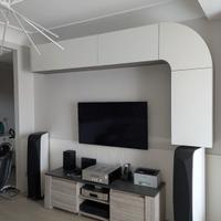 Parete attrezzata soggiorno Velvet Artigianmobili 