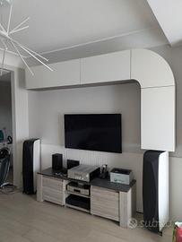 Parete attrezzata soggiorno Velvet Artigianmobili 