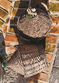 Damigiane impagliate