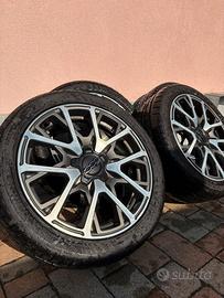 Ruote complete Fiat 500 x