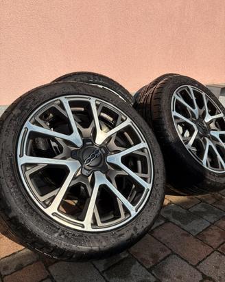 Ruote complete Fiat 500 x