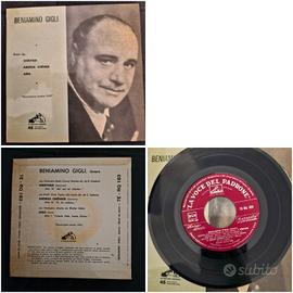 Dischi in vinile 45 giri Beniamino Gigli