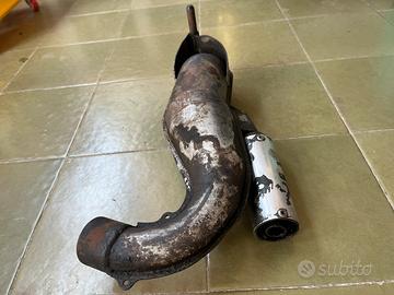 Marmitta a banana per Vespa 50