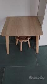 tavolino da sala legno chiaro