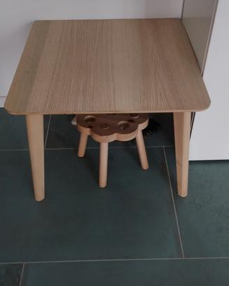 tavolino da sala legno chiaro