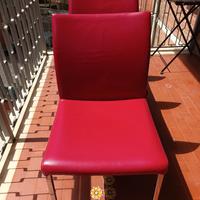 Sedie in pelle Cattelan