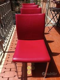 Sedie in pelle Cattelan