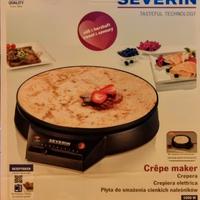 Crepiera elettrica Severino da 1000W NUOVA Mai Uti