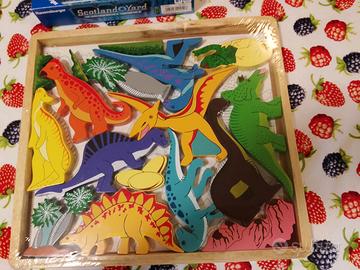 Puzzle dinosauri