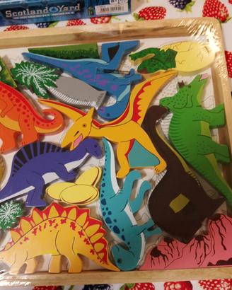 Puzzle dinosauri
