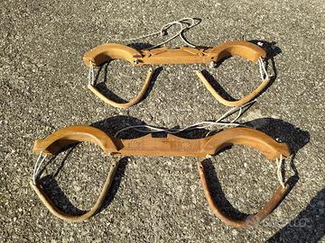 Gioghi in legno di olmo