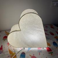 Lampada Ikea a forma di cuore