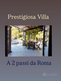 Prestigiosa villa a due passi da roma