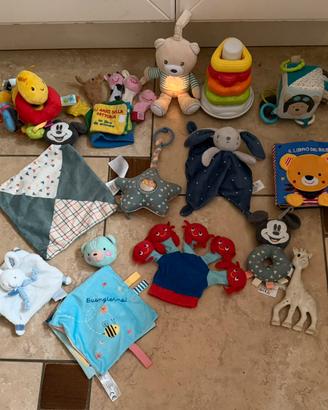 Giochi prima infanzia 0-18 mesi