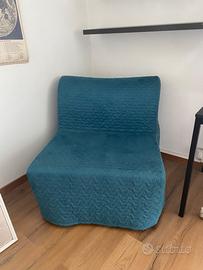 Poltrona letto IKEA con doppia federa