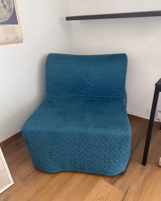 Poltrona letto IKEA con doppia federa
