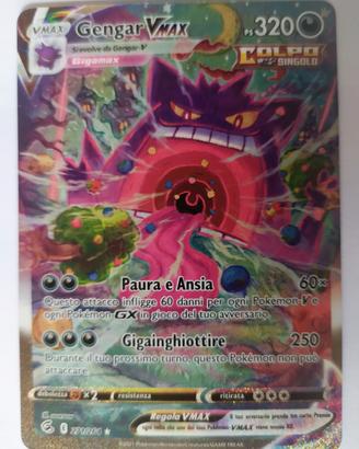 Carta Pokemon Gengar VMAX 271/264