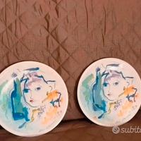 PIATTI IN CERAMICA “ COPPIA “