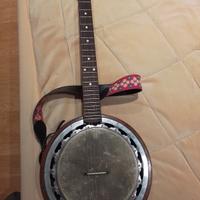 banjo italiano 6 corde anni 70