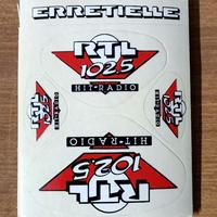 adesivo vintage ANNI 80 RTL 102.5