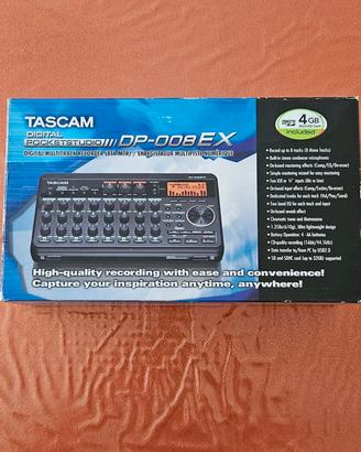 TASCAM DP-008EX registratore multitraccia digitale
