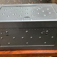 Baule forziere militare antico