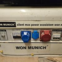 Generatore corrente Won Munich 6,5 HP , 3,5 KVA