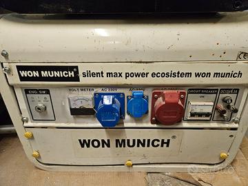 Generatore corrente Won Munich 6,5 HP , 3,5 KVA