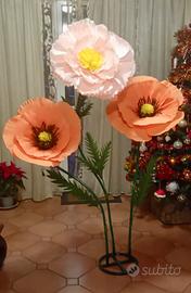 Fiori  giganti artificiali