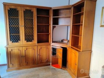 Mobile da sala in legno massello