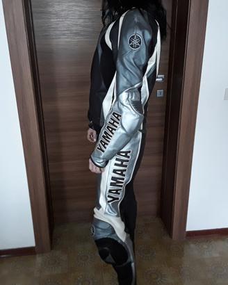 Tuta in pelle divisibile dainese taglia 52