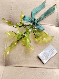 Vischio verde in vetro di murano 