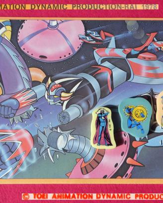 ATLAS UFO ROBOT Vintage 1978 ALBUM disegno GOMMINE