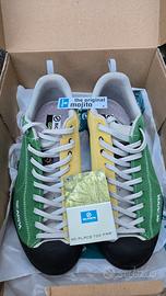 Scarpa Mojito originali 42.5 pelle verde/giallo