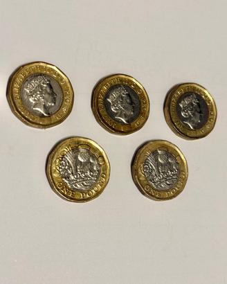 Monete One Pound