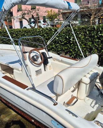 barca open rascala blu e blu Mercury 40cv 