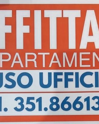 Appartamento o stanza uso ufficio