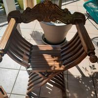 Sedia in legno pieghevole