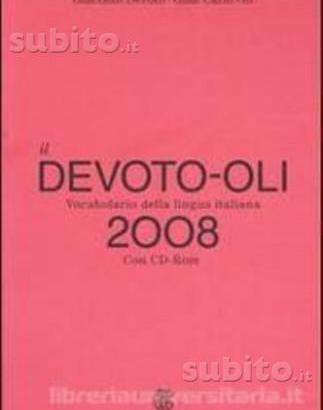 Vocabolario- Dizionario Devoto-Oli