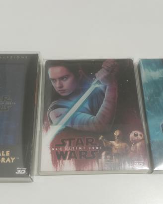 star wars trilogia sequel blu-ray 
