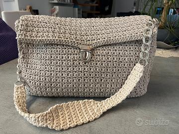 Borsa fatta a mano Uncinetto