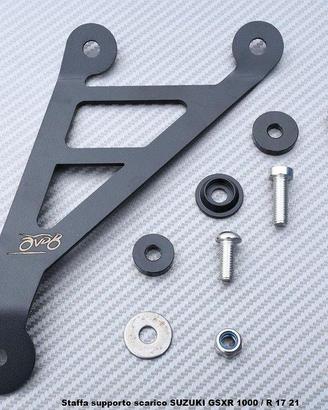 Staffa supporto scarico SUZUKI GSXR 1000 / R 17 21