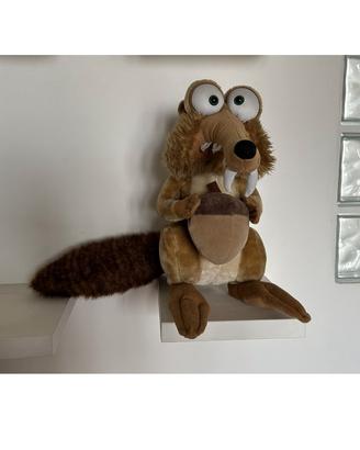 Scrat - Peluche grande con ghianda - ORIGINALE
