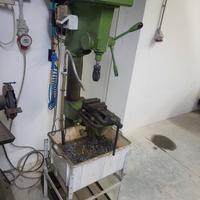 Trapano a colonna e tornio Anselmi