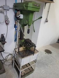 Trapano a colonna e tornio Anselmi