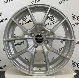 4 CERCHI IN LEGA FIAT 124 SPIDER GRANDE PUNTO DA 1